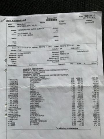 1199951-99 Mercedes-Benz 450 SL - 1973