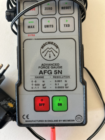 1192500-3 Pressure gauge Mecmesin AFG 5N