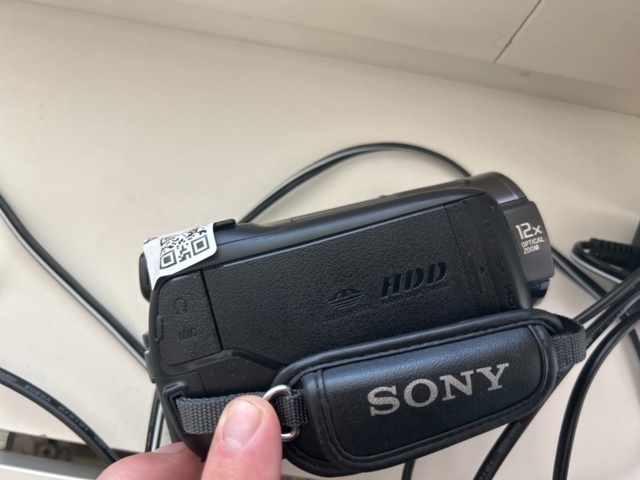 1192544-6 Sony HDR-XR 500vs camcorder