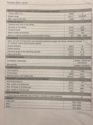 1171120-32 CNC lathe Emco Concept Turn 250