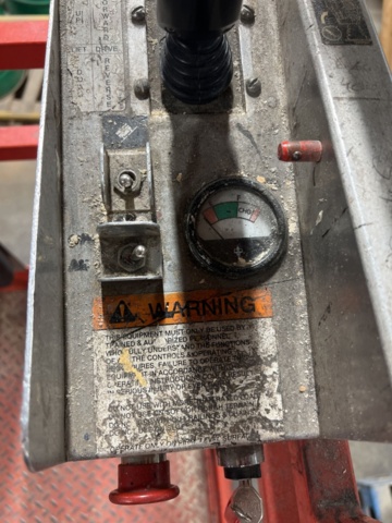 1152976-21 Scissor lift Skyjack, work platform for 3 people