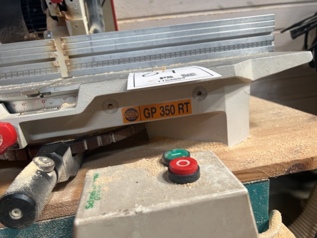 1153009-6 Cut/miter saw Pegic GP350 RT and chip suction filter