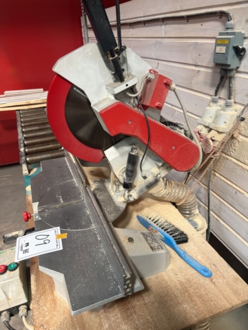 1153009-8 Cut/miter saw Pegic GP350 RT and chip suction filter