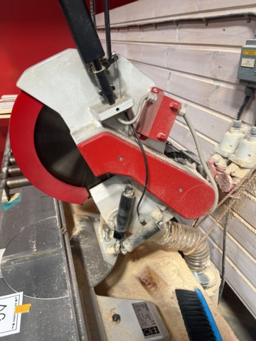 1153009-10 Cut/miter saw Pegic GP350 RT and chip suction filter