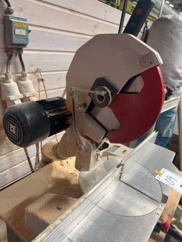 1153009-11 Cut/miter saw Pegic GP350 RT and chip suction filter