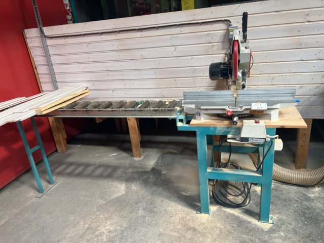 1153009-14 Cut/miter saw Pegic GP350 RT and chip suction filter