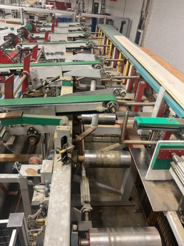 1153031-32 Oiling line for floors OSMO 2012 (CML Finishing, Sorbini, Costa etc