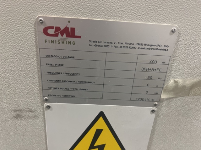 1153031-47 Oiling line for floors OSMO 2012 (CML Finishing, Sorbini, Costa etc