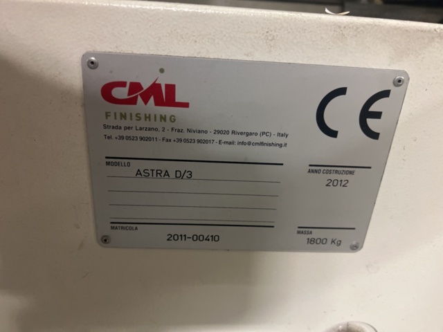 1153031-49 Oiling line for floors OSMO 2012 (CML Finishing, Sorbini, Costa etc