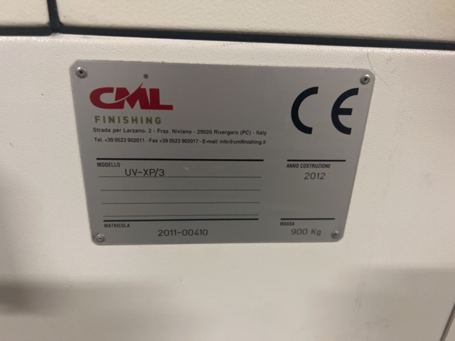 1153031-52 Oiling line for floors OSMO 2012 (CML Finishing, Sorbini, Costa etc