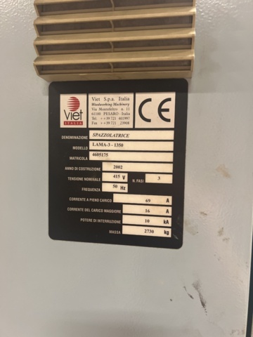 1153031-67 Oiling line for floors OSMO 2012 (CML Finishing, Sorbini, Costa etc