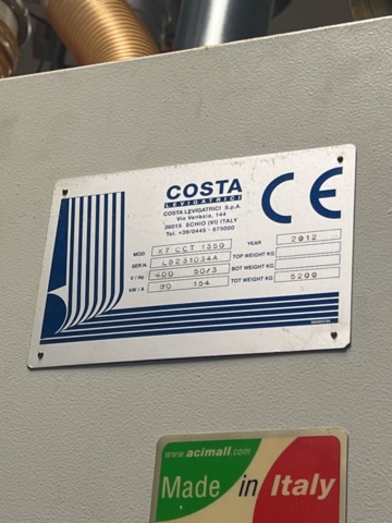 1153031-74 Oiling line for floors OSMO 2012 (CML Finishing, Sorbini, Costa etc