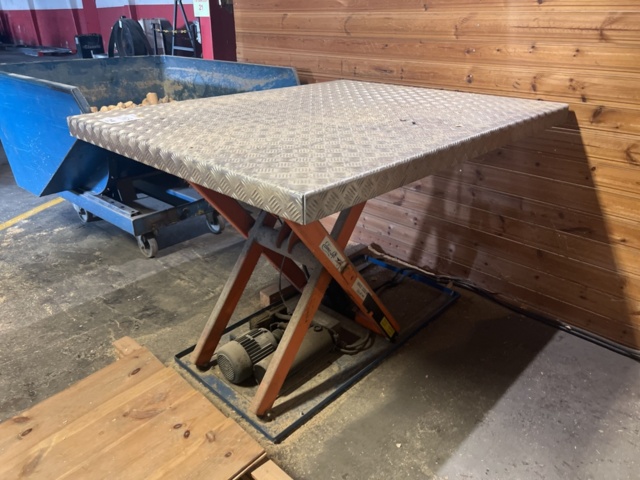 1153058-2 Lifting table Edmo lift, 1 ton, lifting height 1 meter