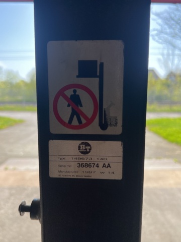 1153068-7 Mobile stacker BT PPS 1000 MX/1