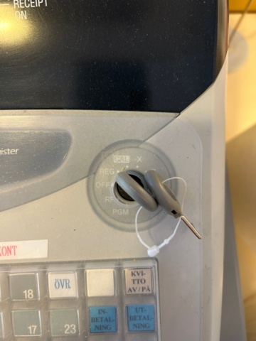 1144359-3 Casio TE-100-1 Cash register