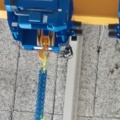 1201703-13 Dubbla ABUS traverser med telfrar om 1,6 ton med traversbanor