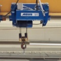 1201703-16 Dubbla ABUS traverser med telfrar om 1,6 ton med traversbanor