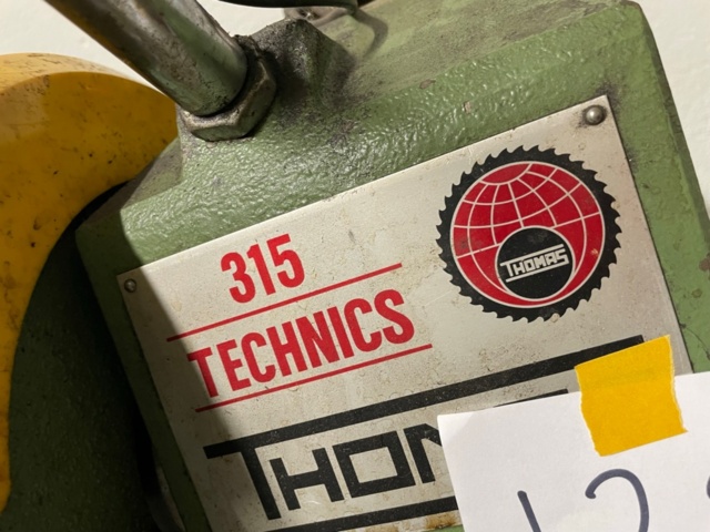 1153138-3 Cut saw Thomas 315 and 1 support roller