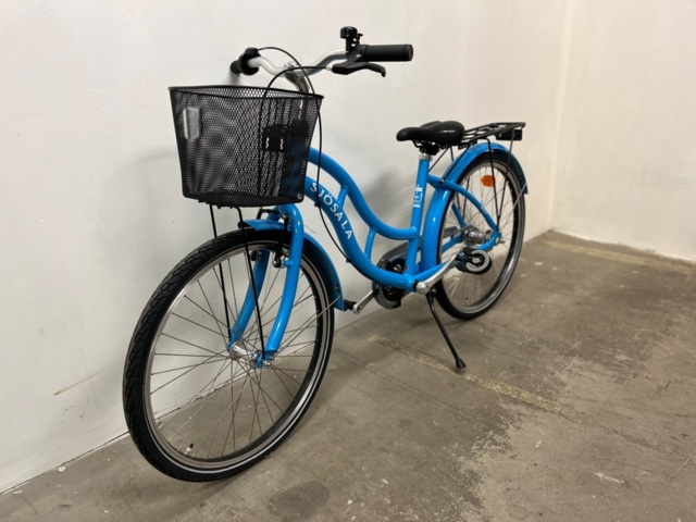 1202052-2 Bicycle Children Sjösala Smilla 24" 3-speed 38cm Blue