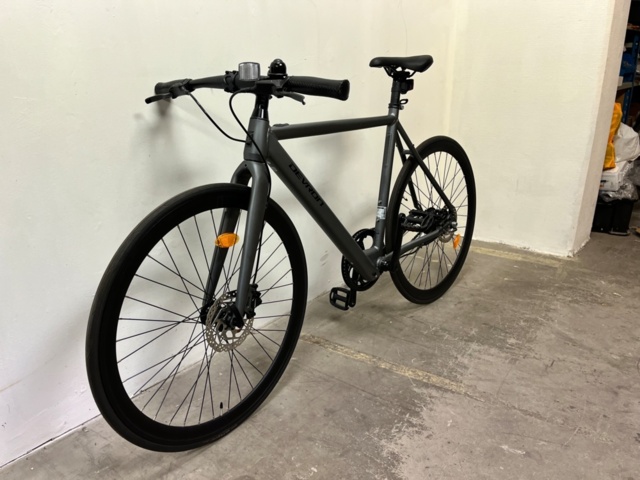 1202058-4 Electric bike Devron 25165 e-Fixie - 0-speed Grey