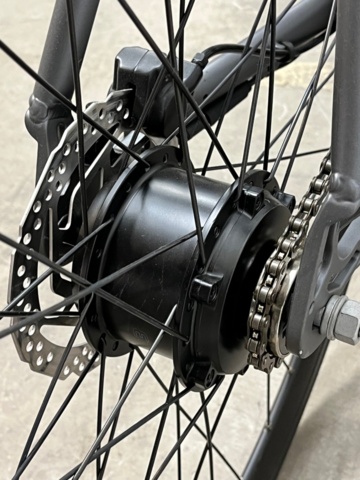 1202058-18 Electric bike Devron 25165 e-Fixie - 0-speed Grey