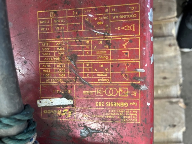 1193000-2 Stick welder Selco Genesis 282