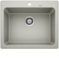 1202542-1 Blanco sink Naya 6 Silgranit, pearl grey