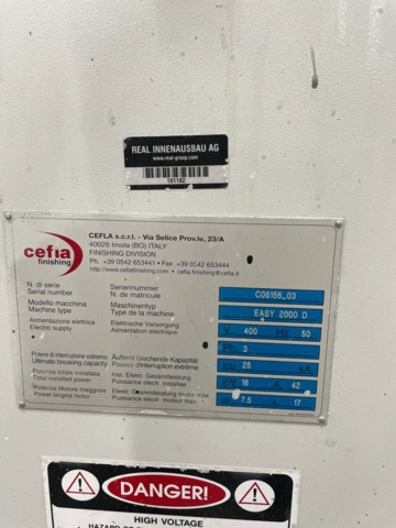 1153198-5 Syringe machine Cefla Easy 2000 year 2006