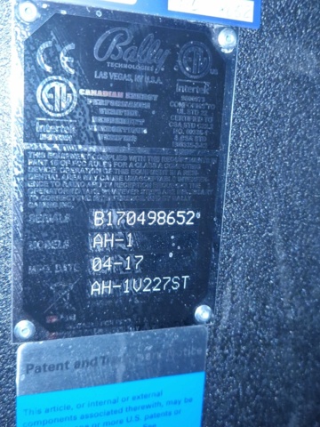 1150276-5 Slot machines 2 pcs - Bally AH-1