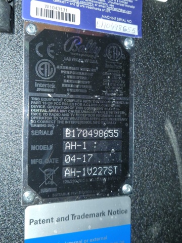 1150276-6 Slot machines 2 pcs - Bally AH-1