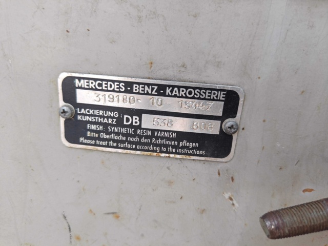 618017-82 Van/Motorhome Mercedes-Benz O 319 D - 1967