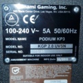 1150303-8 Slot machines 3 pcs - Konami Gaming KGP 2.0 UVSN