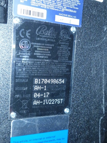 1150319-3 Slotmaskin Bally AH-1