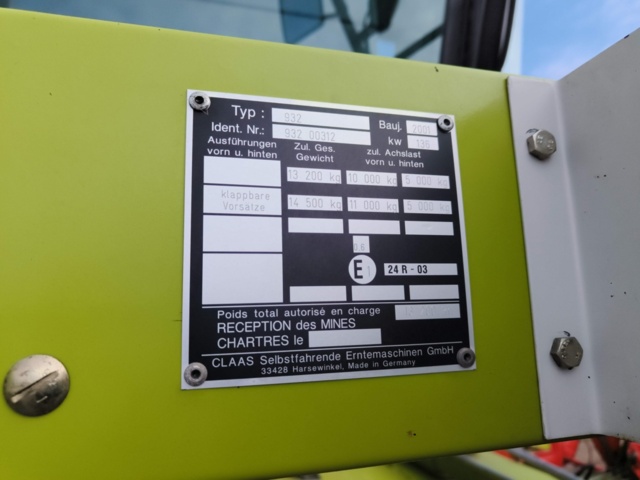 1129215-79 Tröska Claas Medion 310 - 2001