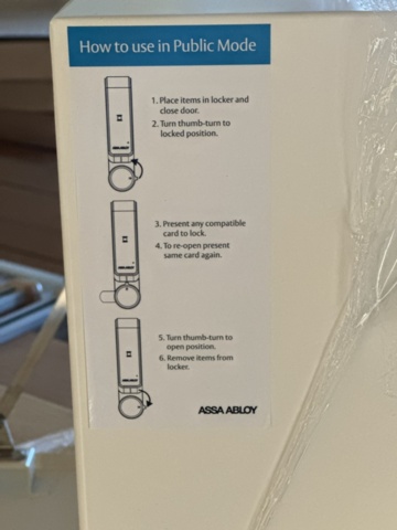 1028267-5 Digital lockable cabinets/ medicine management Assa Abloy 36 pcs