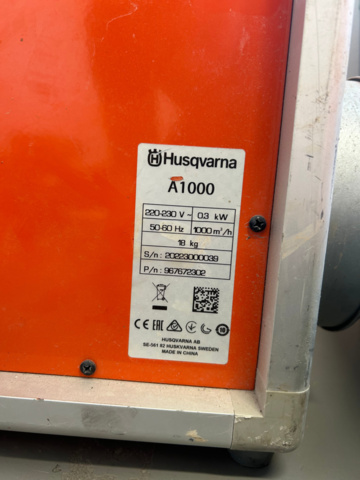 1150380-4 Air cleaner Husqvarna A1000