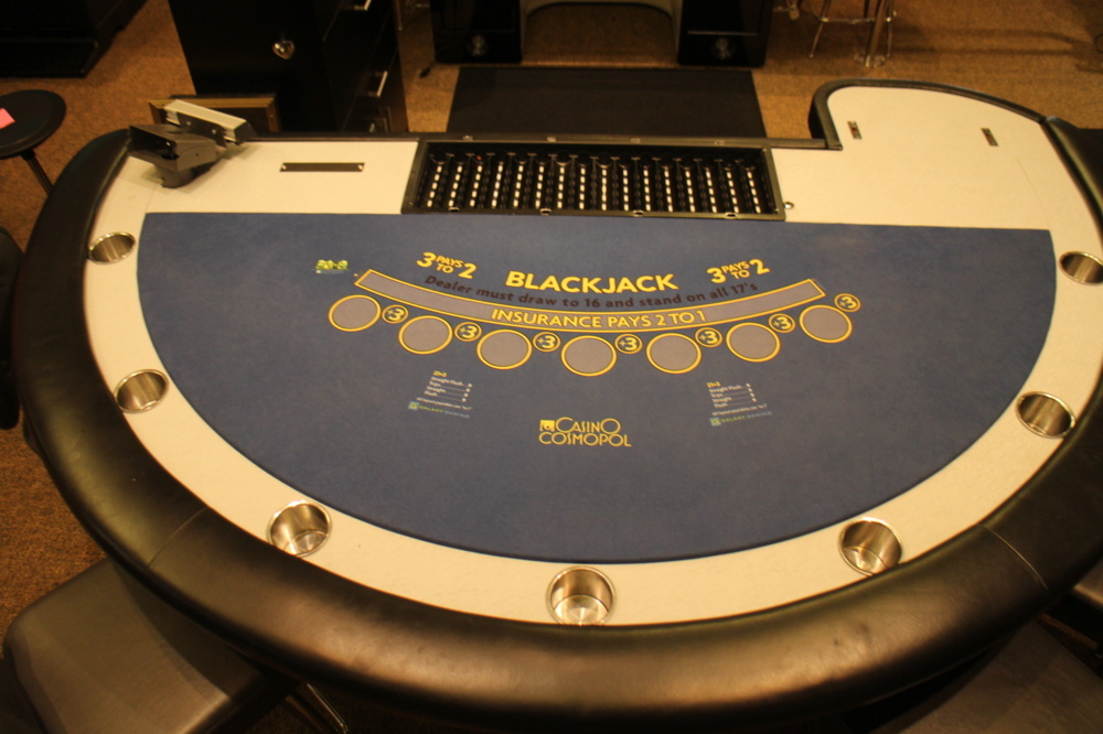 Black Jack table 2 pcs TCS John Huxley | PS Auction