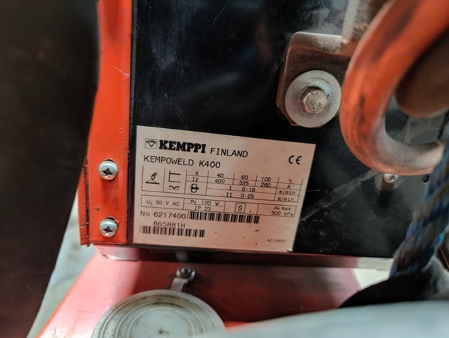 1201266-9 Migsvets Kemppi Kempoweld 4000W