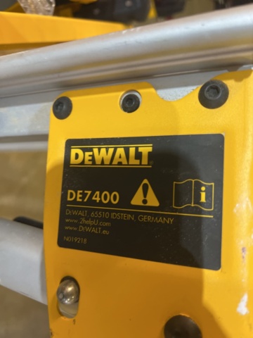 1178512-6 Table saw with stand - DeWalt DCS7485