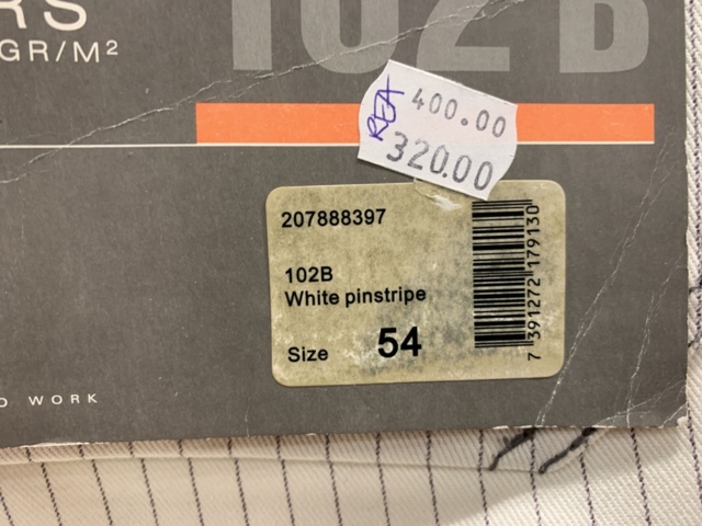 1202938-5 Work trousers L.Brador 102B, Size 54