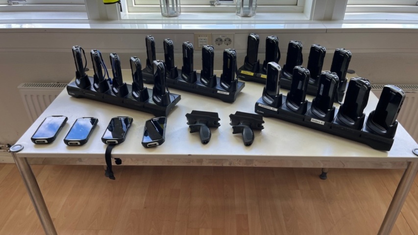 1028268-1 Handheld computers 24 pcs Zebra TC56DJ with accessories