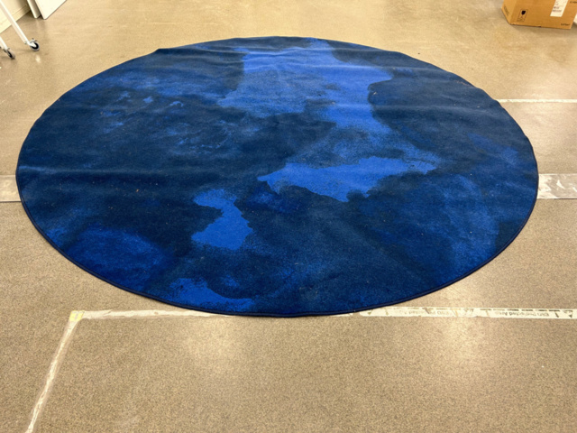 1150260-3 1 round carpet, Ø 3.1m, brand ege