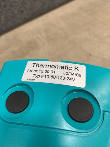 1203146-14 Hot water pump Grundfos 36-50 F 200 & Constant-maintenance regulator Thermomatic K