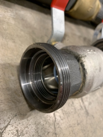 1203146-19 Hot water pump Grundfos 36-50 F 200 & Constant-maintenance regulator Thermomatic K