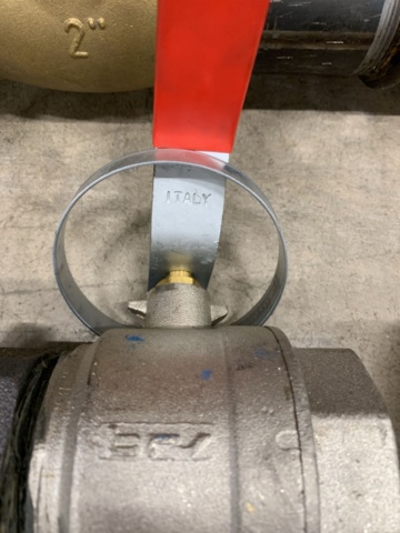 1203146-21 Hot water pump Grundfos 36-50 F 200 & Constant-maintenance regulator Thermomatic K