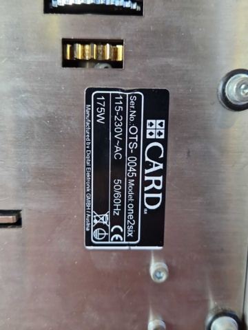 1150343-3 Card shuffler Shuffle Master one2six