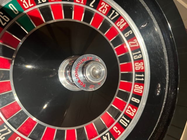 1177647-4 Roulette Wheel with AR Display TCS John Huxley