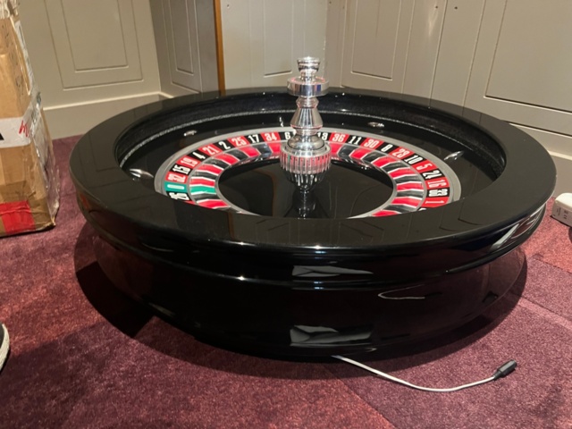 1203314-3 Roulette Wheel with AR Display TCS John Huxley
