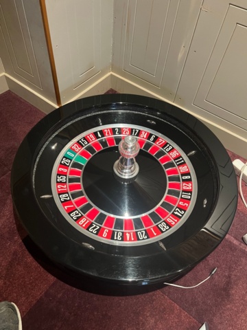 1203321-1 Roulette Wheel with AR Display TCS John Huxley