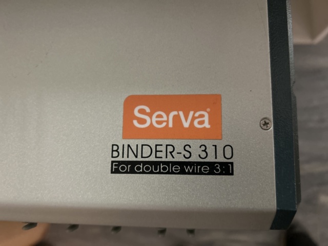 1192568-3 Binding machine - Serva Binder-S 310